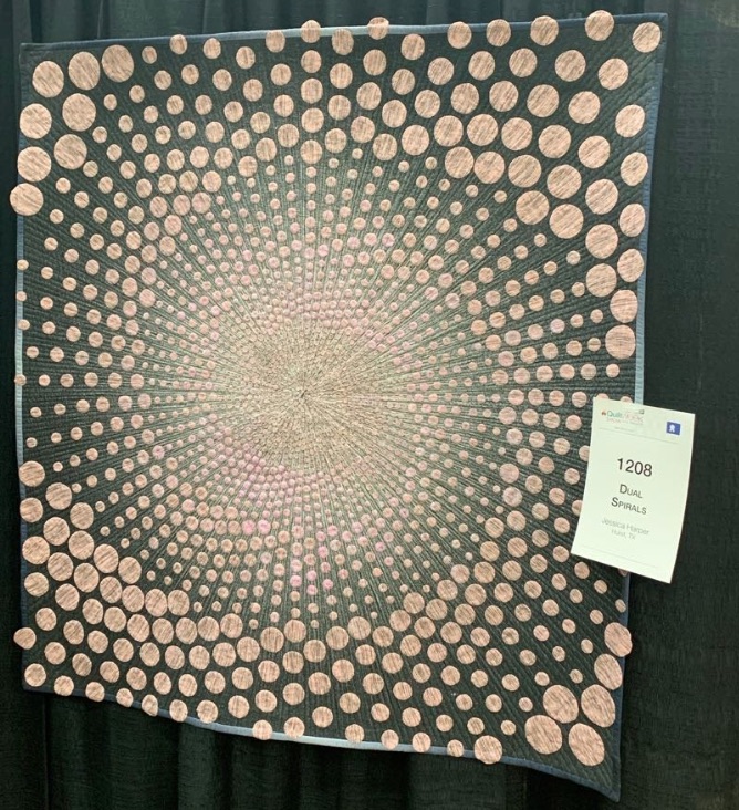 "Dual Spirals" by Jessica Harper